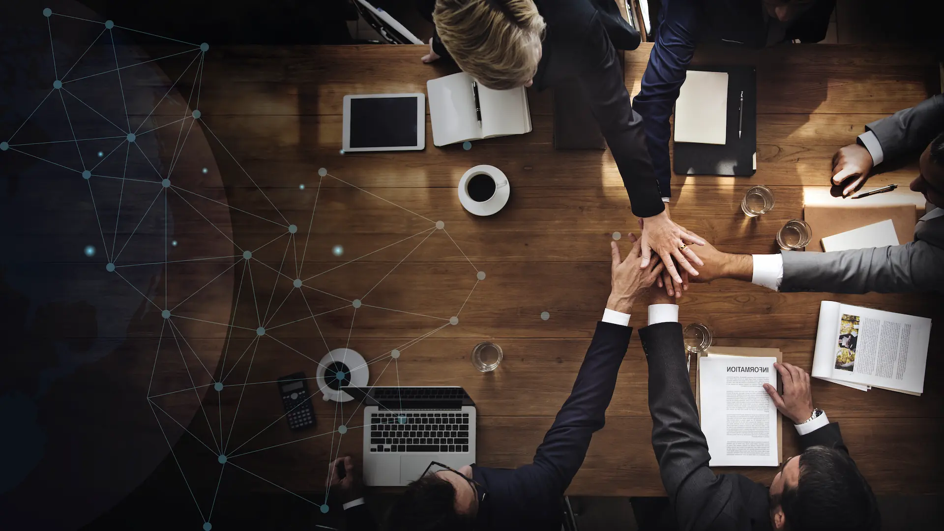 Professional team collaboration